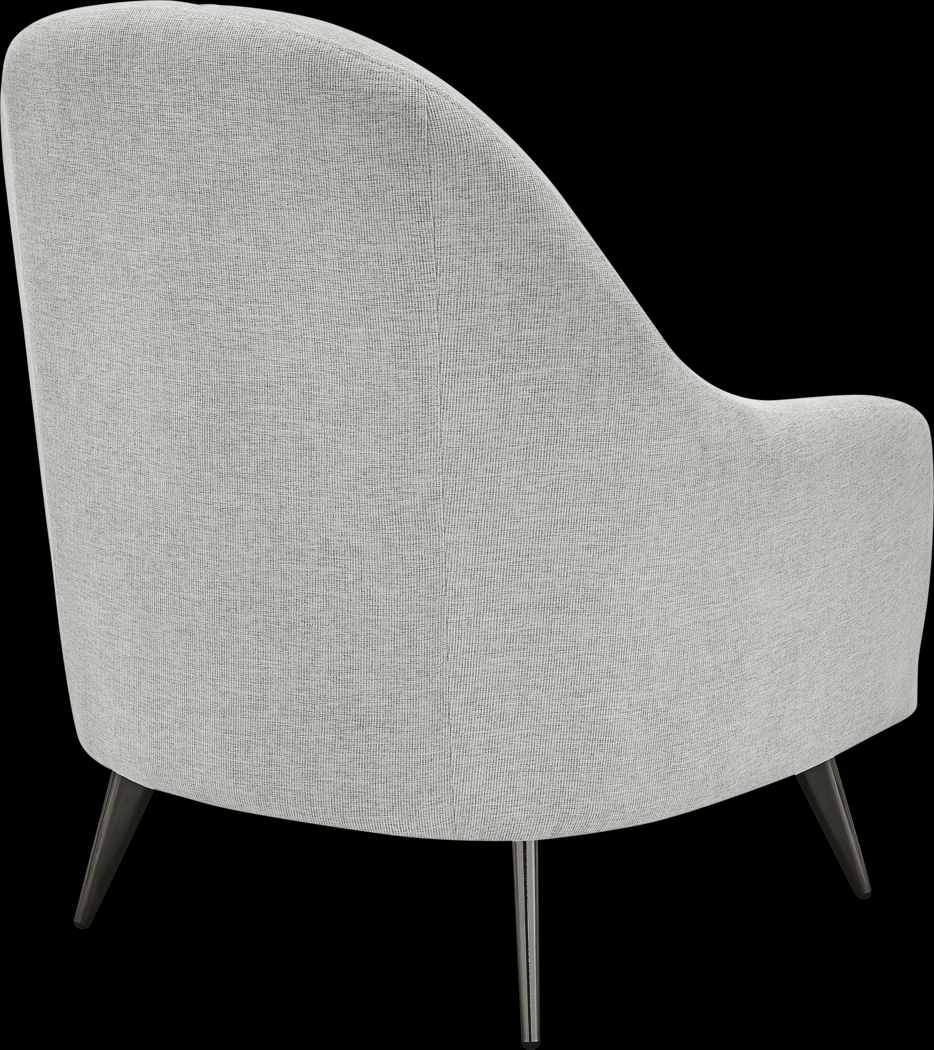 Shutesbury Taupe Accent Chair - Thumbnail - Image 4