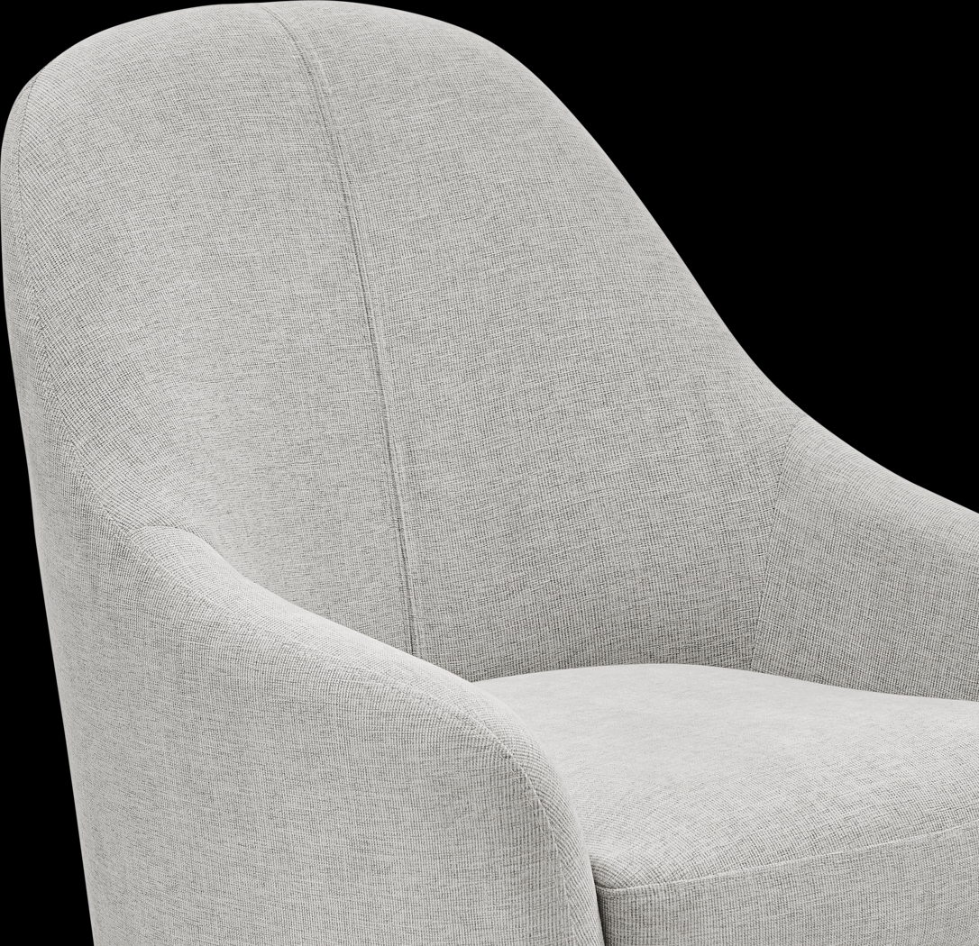 Shutesbury Taupe Accent Chair - Thumbnail - Image 6