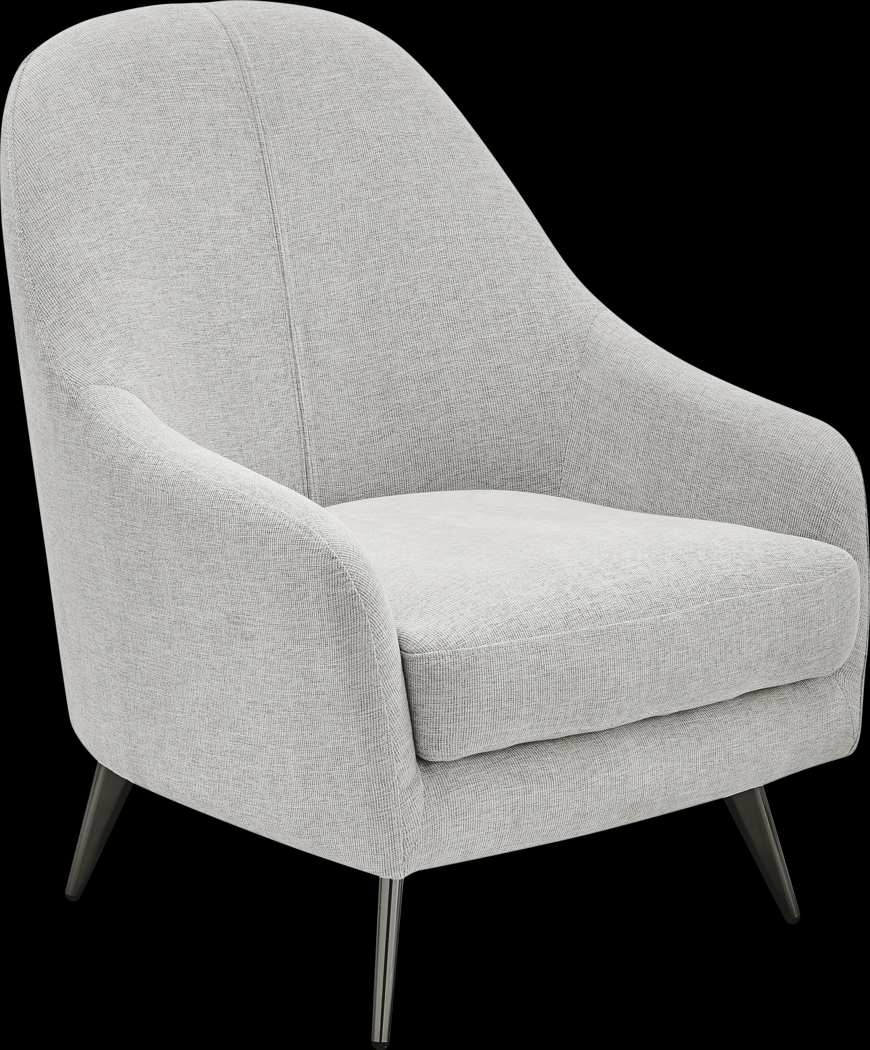 Shutesbury Taupe Accent Chair - Thumbnail - Image 1