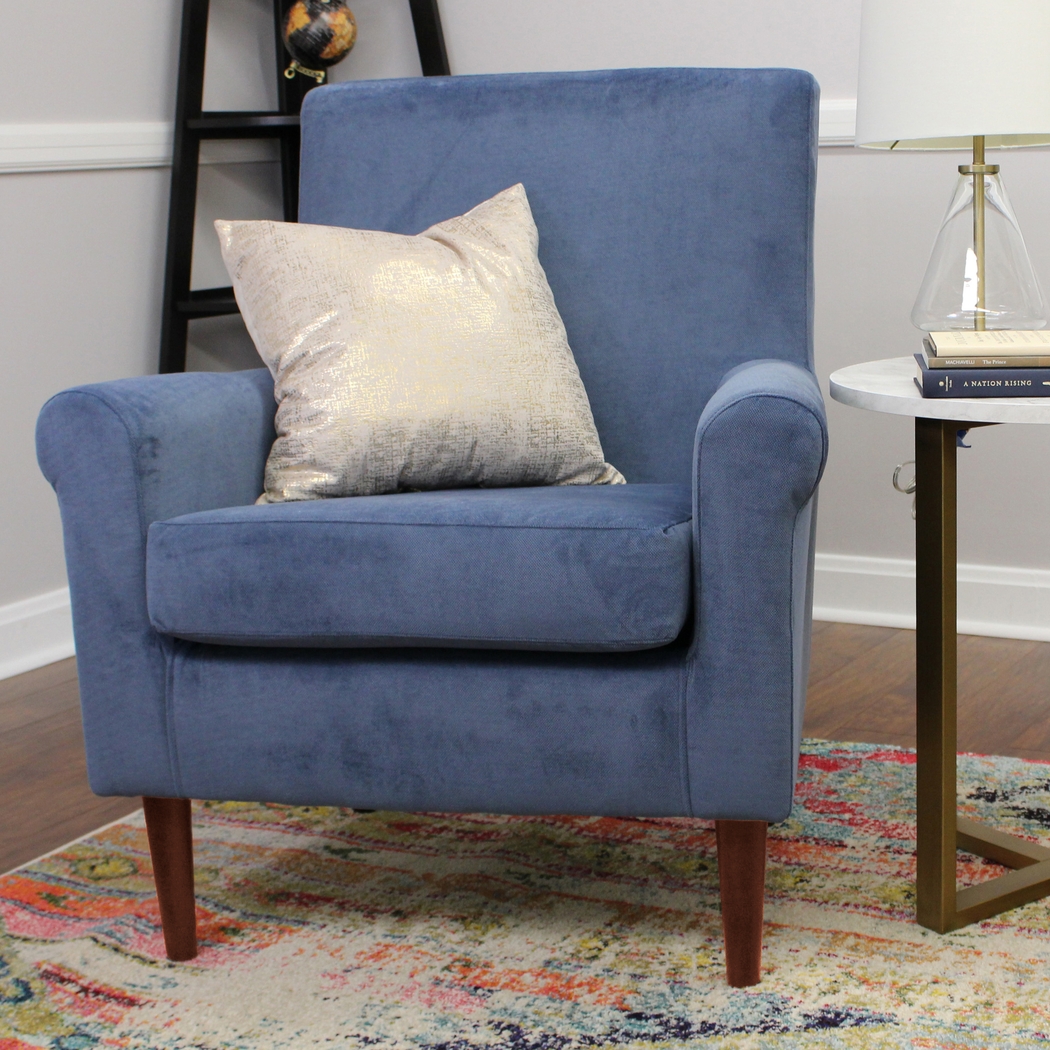 Siamasa Blue Accent Chair - Thumbnail - Image 2