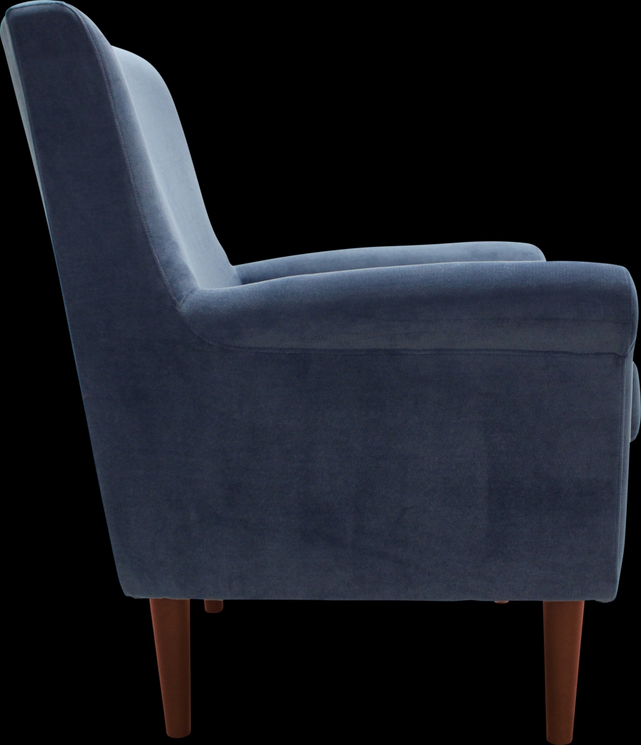 Siamasa Blue Accent Chair - Thumbnail - Image 4