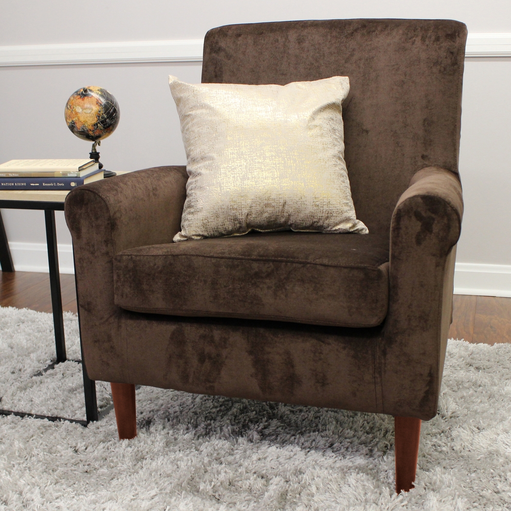 Siamasa Brown Accent Chair - Thumbnail - Image 2