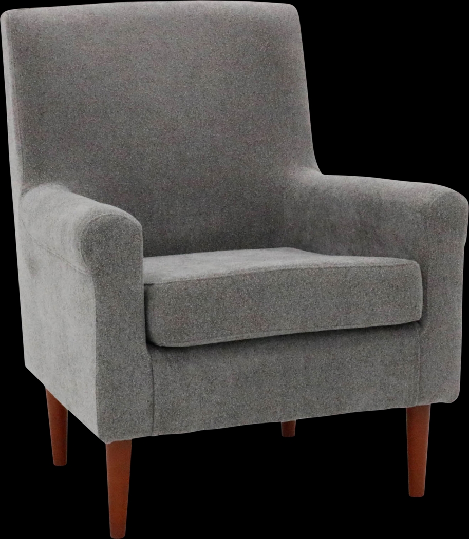 Siamasa II Gray Accent Chair - Thumbnail - Image 2