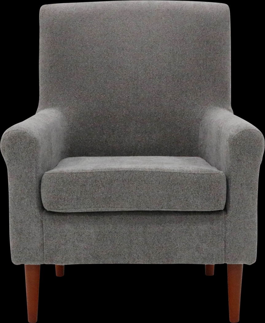 Siamasa II Gray Accent Chair - Thumbnail - Image 1