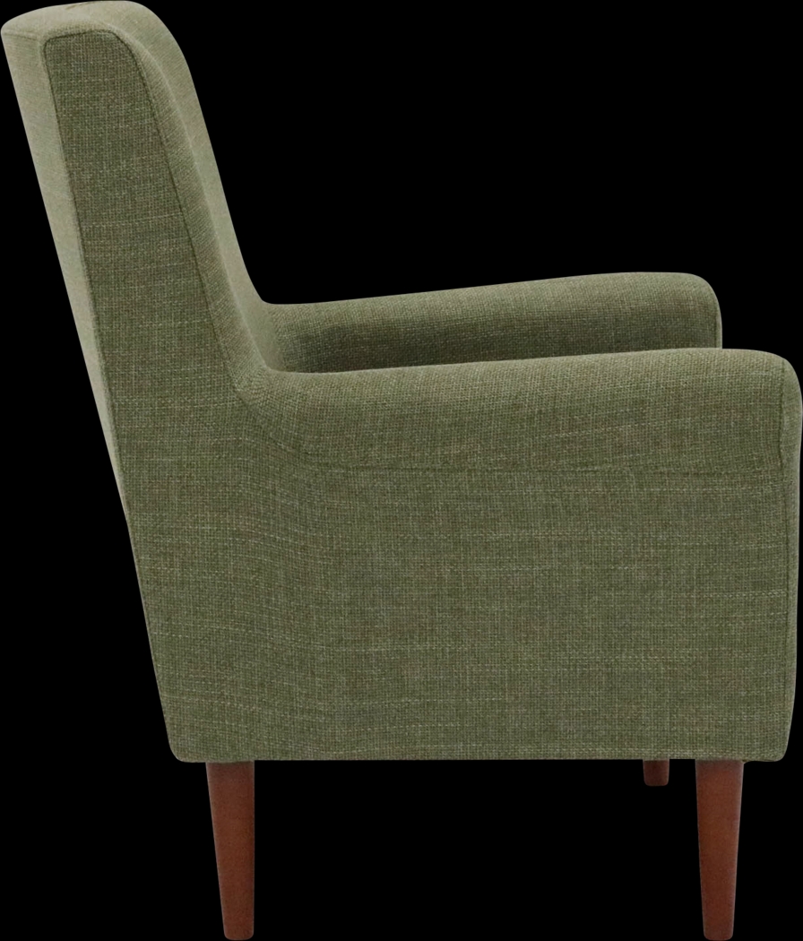 Siamasa II Green Accent Chair - Thumbnail - Image 4