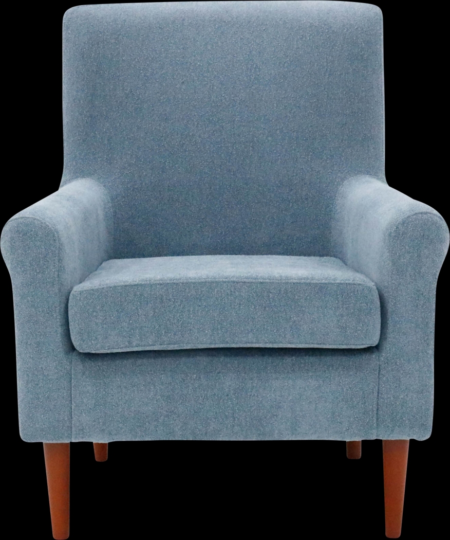 Siamasa II Light Blue Accent Chair - Thumbnail - Image 1