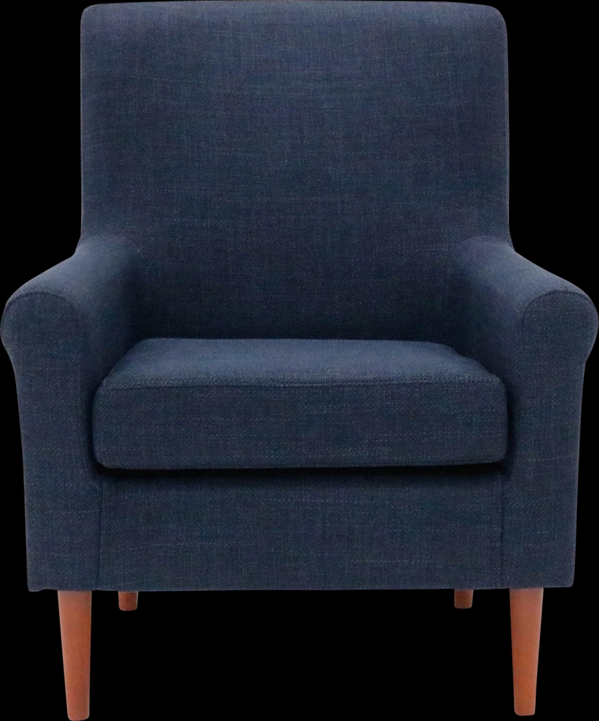Siamasa II Navy Accent Chair - Thumbnail - Image 1