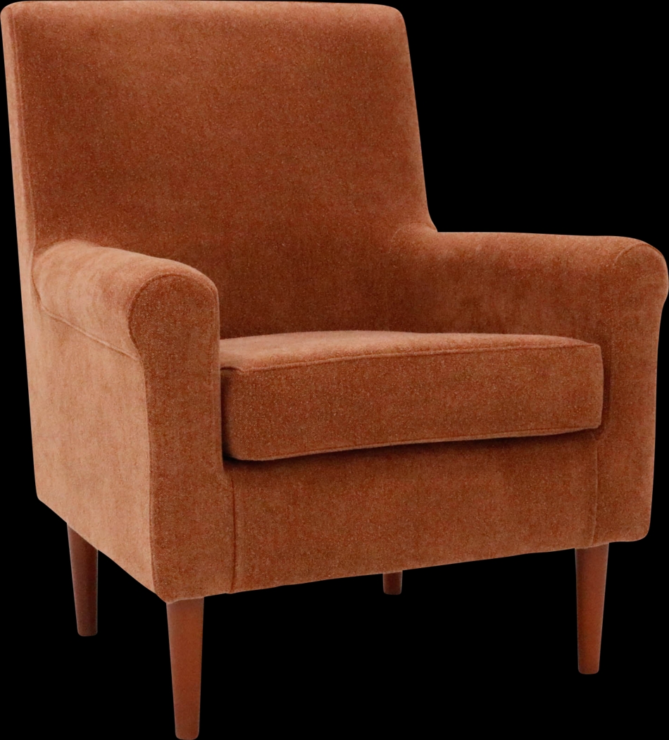 Siamasa II Orange Accent Chair - Thumbnail - Image 4