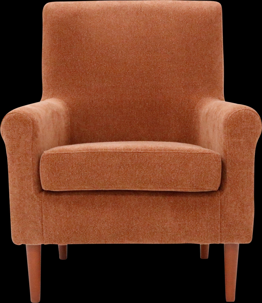 Siamasa II Orange Accent Chair - Thumbnail - Image 1