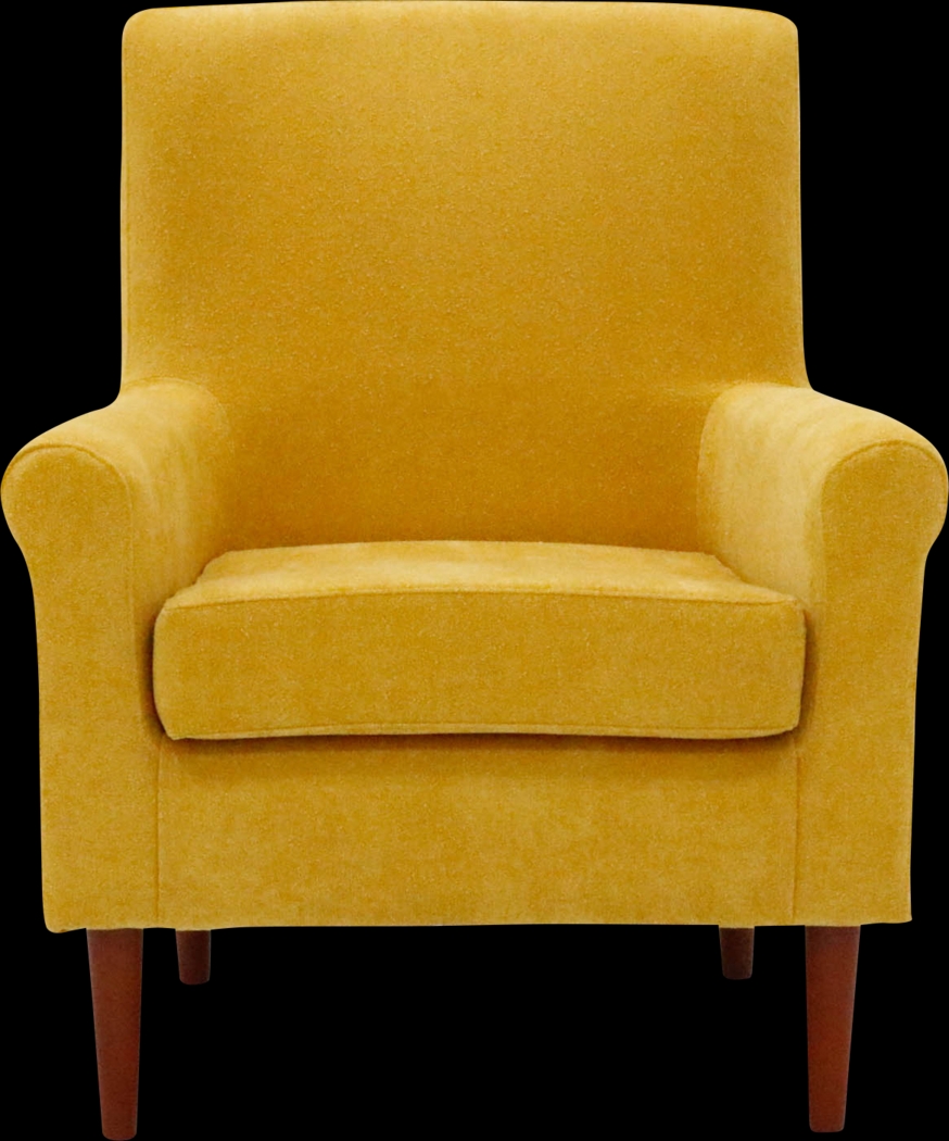 Siamasa II Yellow Accent Chair - Thumbnail - Image 1