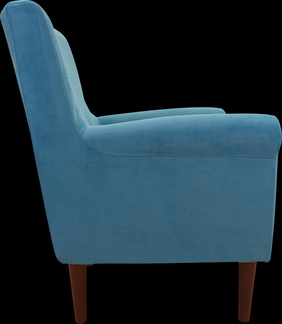 Siamasa Light Blue Accent Chair - Thumbnail - Image 4
