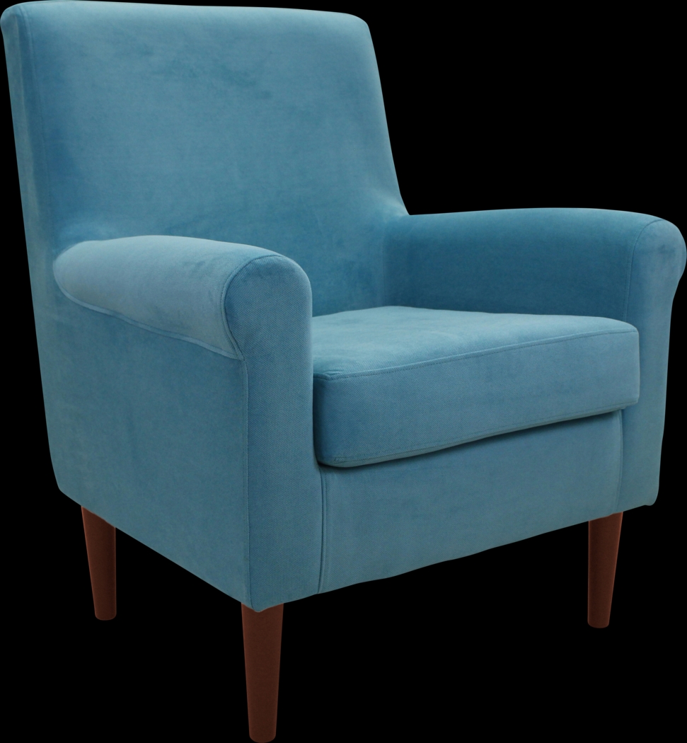 Siamasa Light Blue Accent Chair - Thumbnail - Image 1