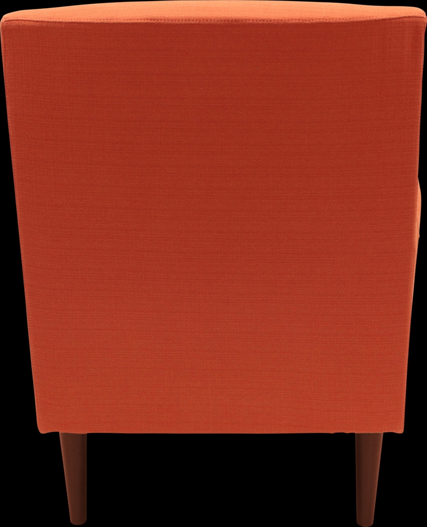 Siamasa Orange Accent Chair - Thumbnail - Image 3