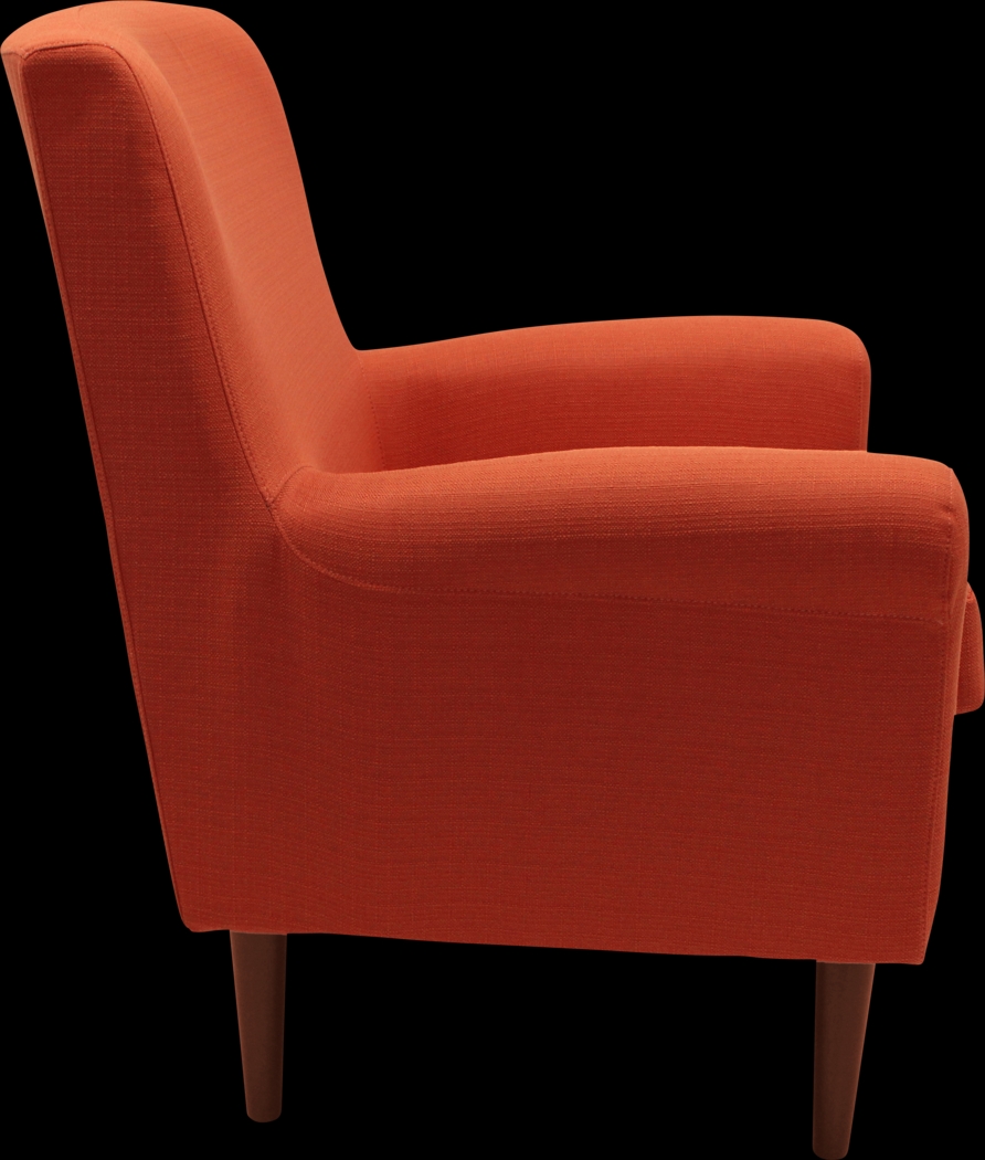Siamasa Orange Accent Chair - Thumbnail - Image 4