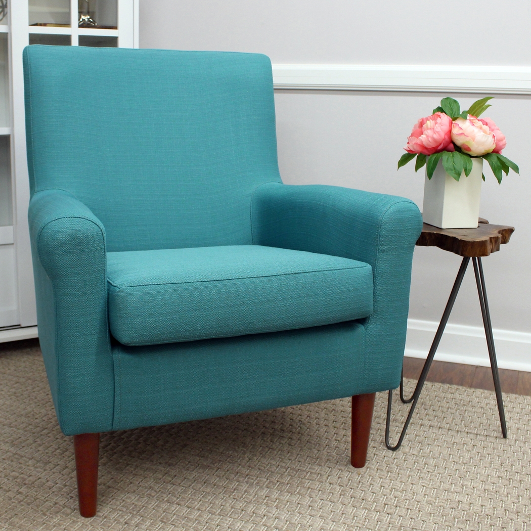 Siamasa Teal Accent Chair - Thumbnail - Image 2