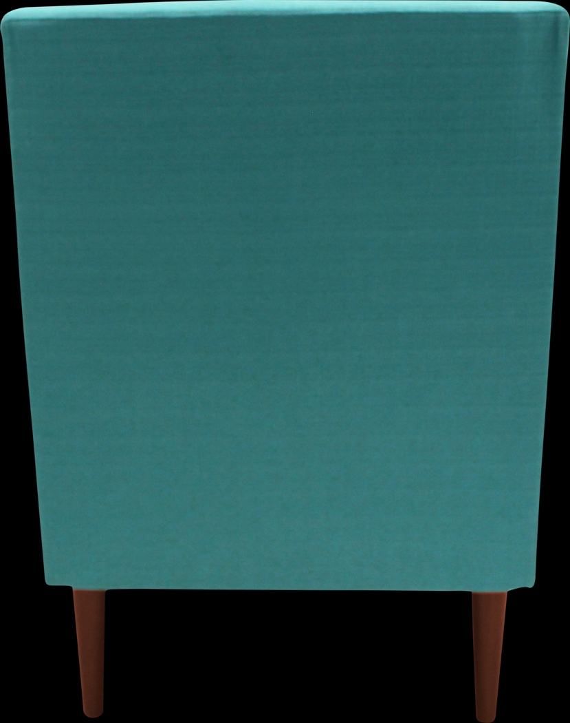 Siamasa Teal Accent Chair - Thumbnail - Image 3