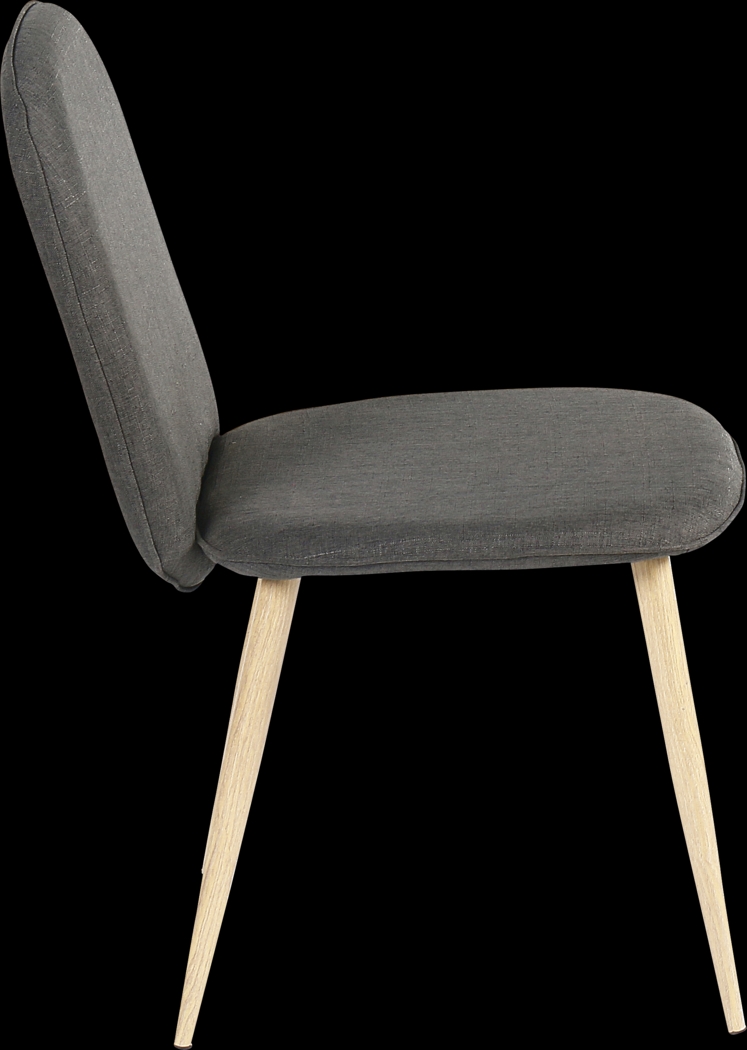 Sibelius Gray Dining Chair, Set of 4 - Thumbnail - Image 3