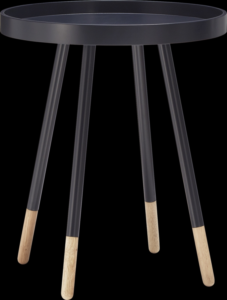 Sibley Lane Black Accent Table - Thumbnail - Image 1