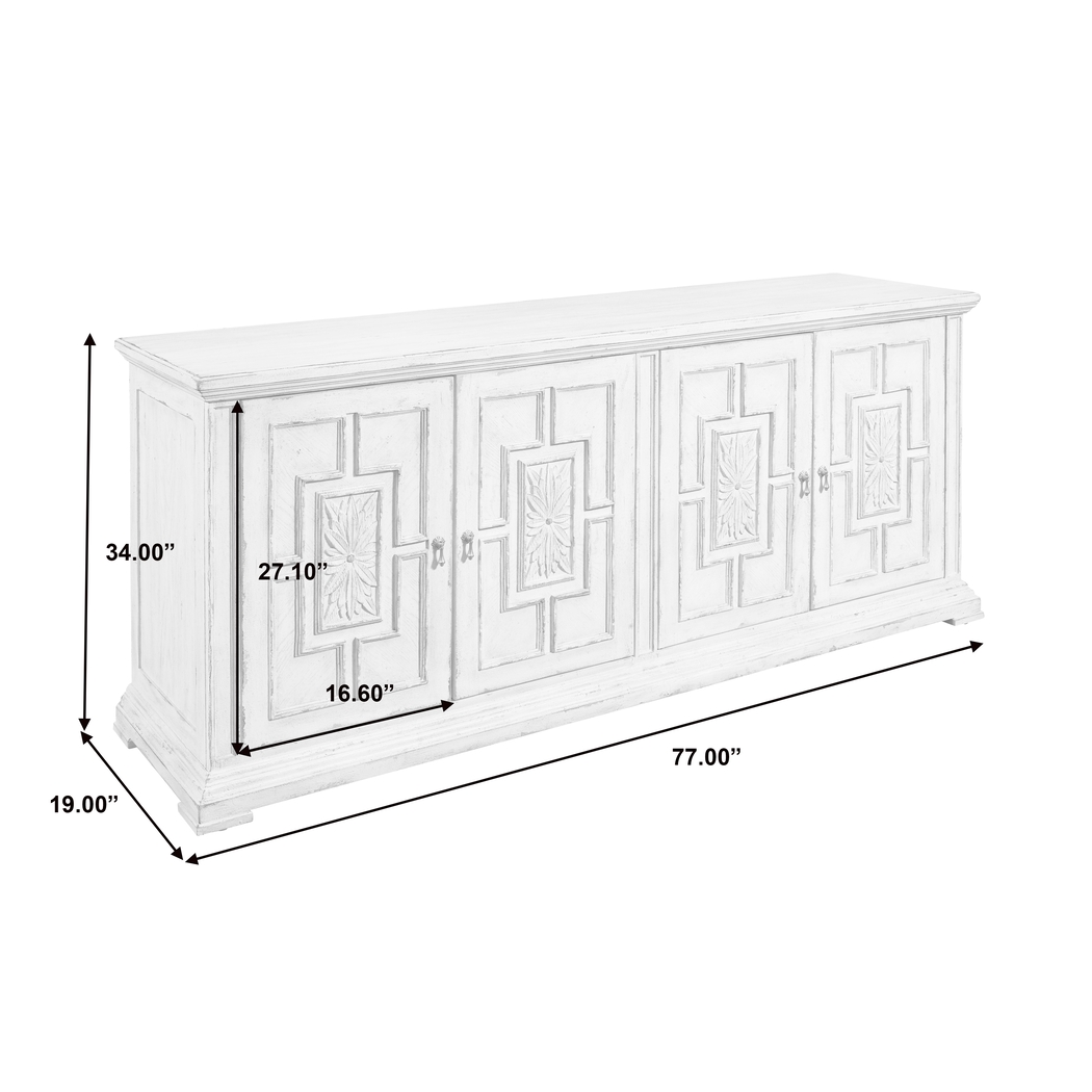 Siblley White Credenza - Thumbnail - Image 7