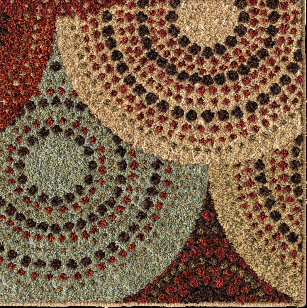 Sibul Multi-Color 7'10 x 10'10 Rug - Thumbnail - Image 4