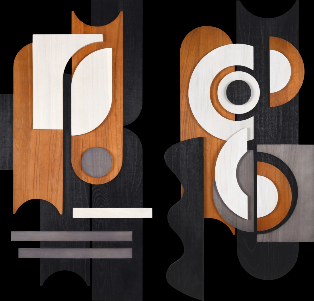 Sichler Orange Wall Decor, Set of 2 - Thumbnail - Image 1