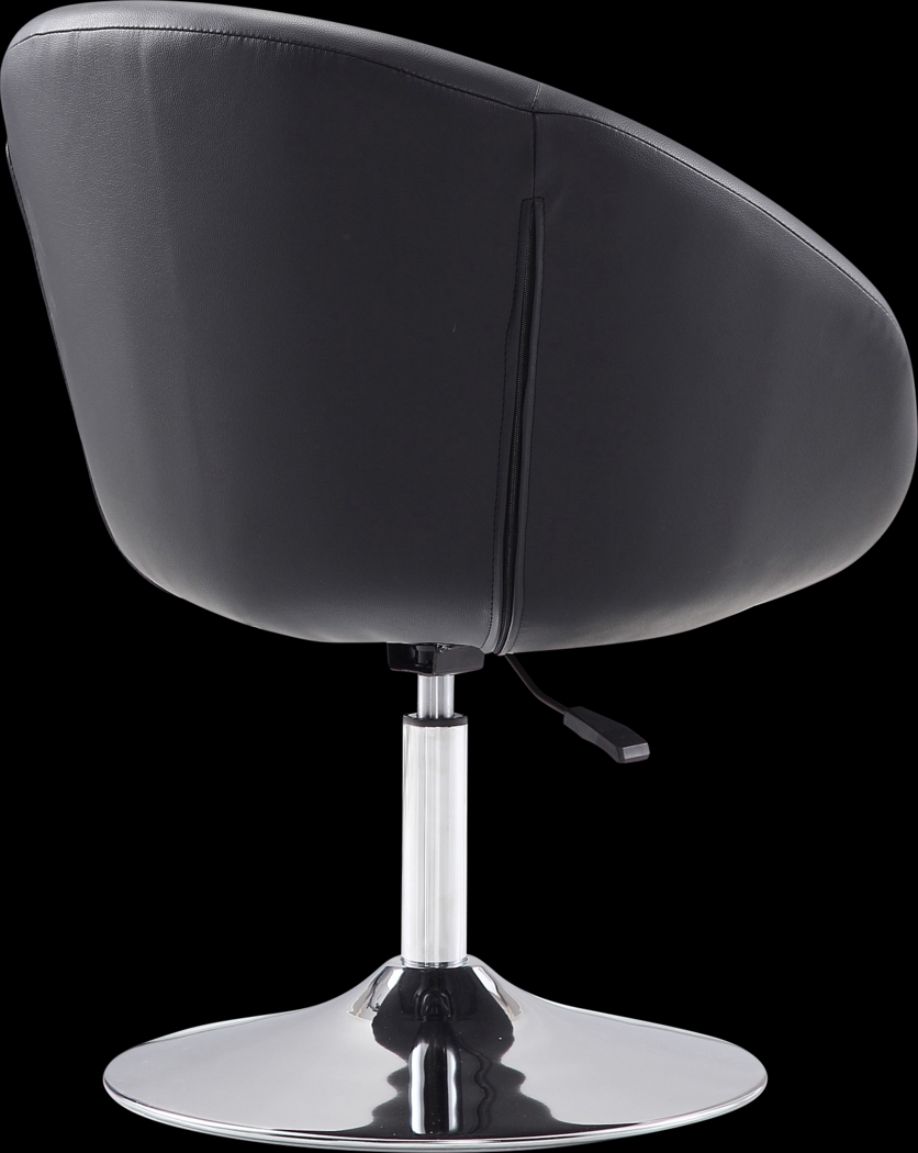 Sidener Black Accent Chair - Thumbnail - Image 6