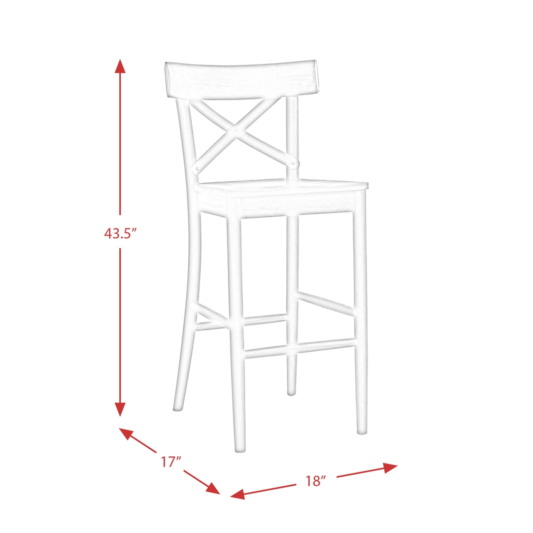 Siebald Natural Bar Stool - Thumbnail - Image 9