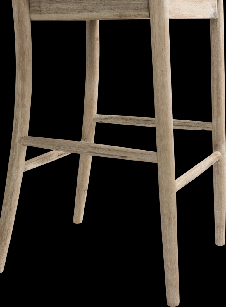 Siebald Natural Bar Stool - Thumbnail - Image 3