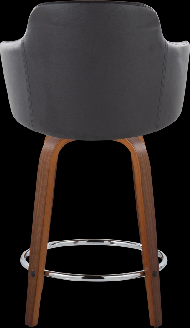 Siebarth VIII Black Counter Height Stool, Set of 2 - Thumbnail - Image 5