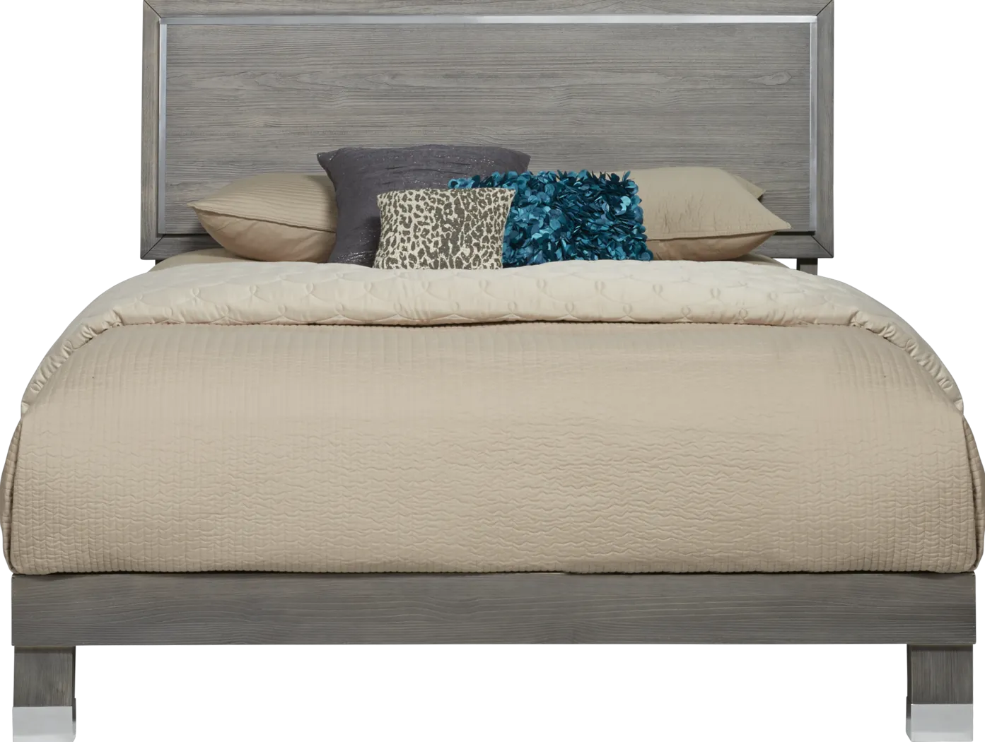 Siena Gray 3 Pc King Bed - Thumbnail - Image 1