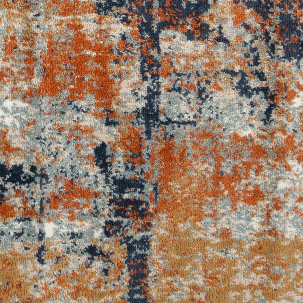 Siene Orange 5'1 x 7'6 Rug - Thumbnail - Image 8