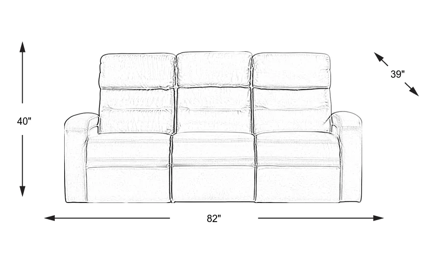 Dimension Image. Please refer to the Dimension Tab on this page for dimension details.