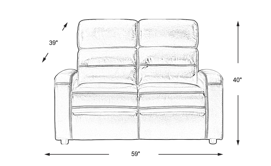 Dimension Image. Please refer to the Dimension Tab on this page for dimension details.