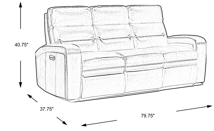 Dimension Image. Please refer to the Dimension Tab on this page for dimension details.