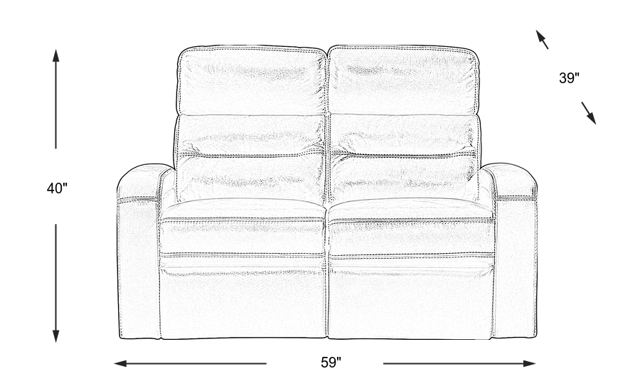 Dimension Image. Please refer to the Dimension Tab on this page for dimension details.