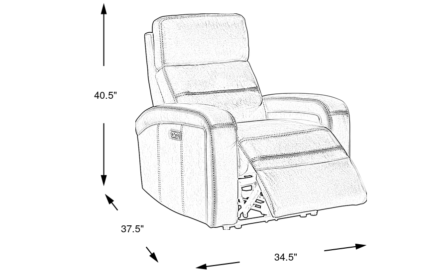 Dimension Image. Please refer to the Dimension Tab on this page for dimension details.
