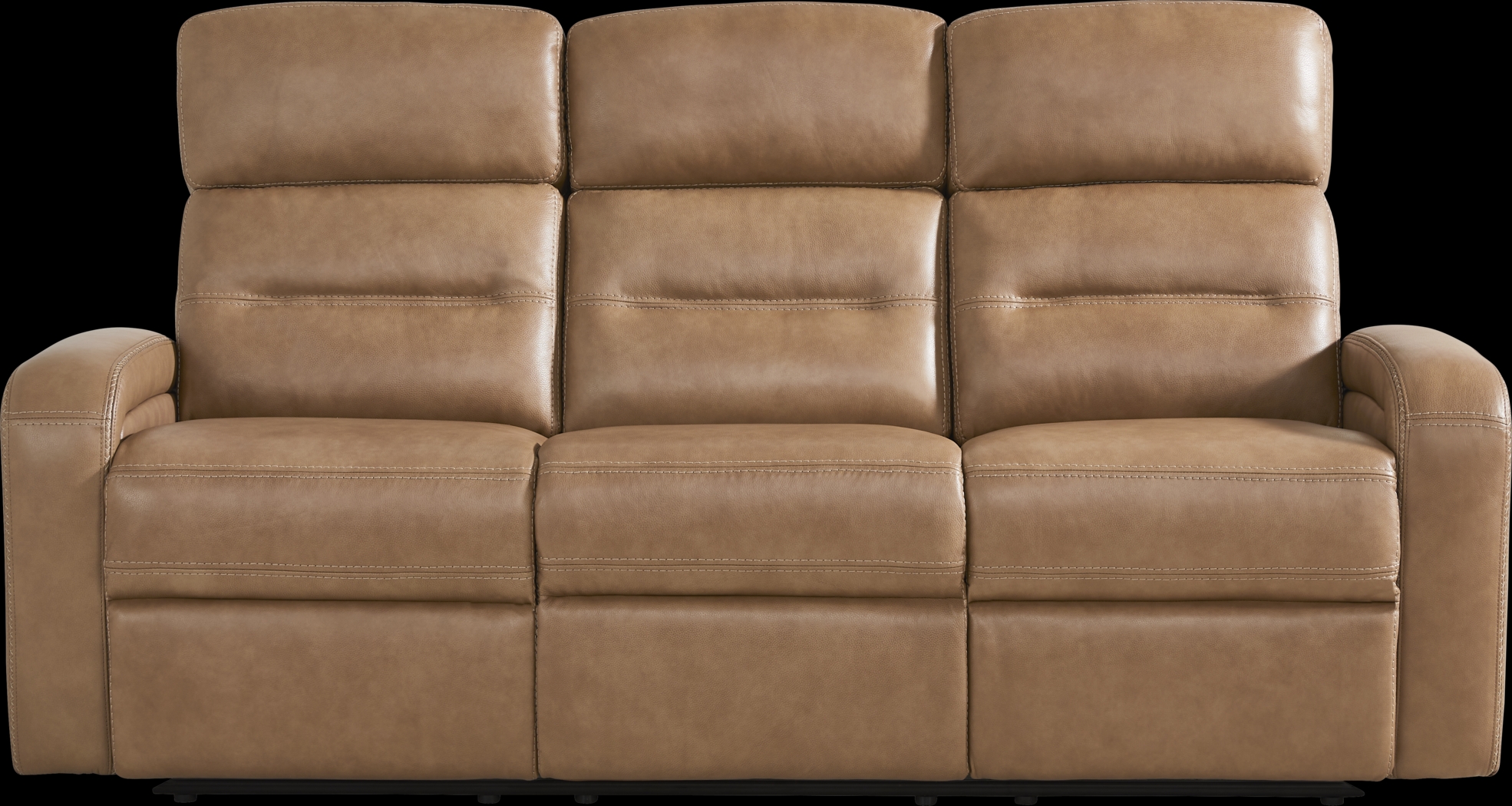 Sierra Madre Saddle Leather Reclining Sofa - Thumbnail - Image 4