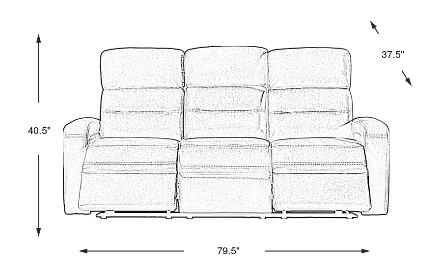 Dimension Image. Please refer to the Dimension Tab on this page for dimension details.