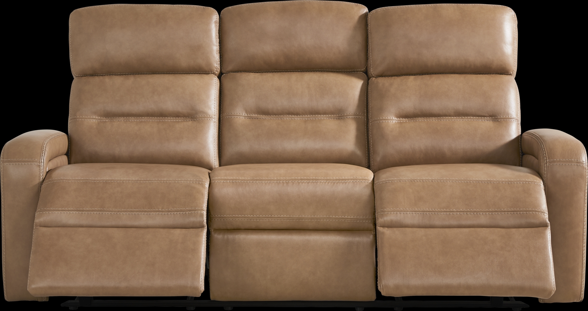 Sierra Madre Saddle Leather Reclining Sofa - Thumbnail - Image 1