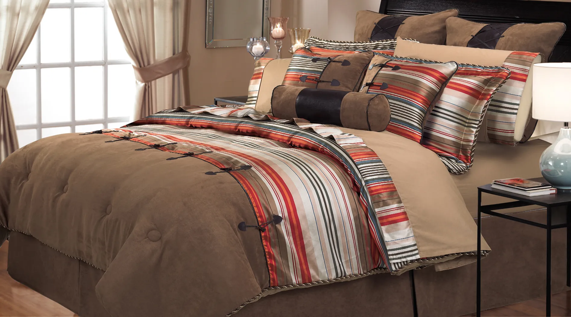 Siesta 10 Pc King Comforter Set - Thumbnail - Image 1