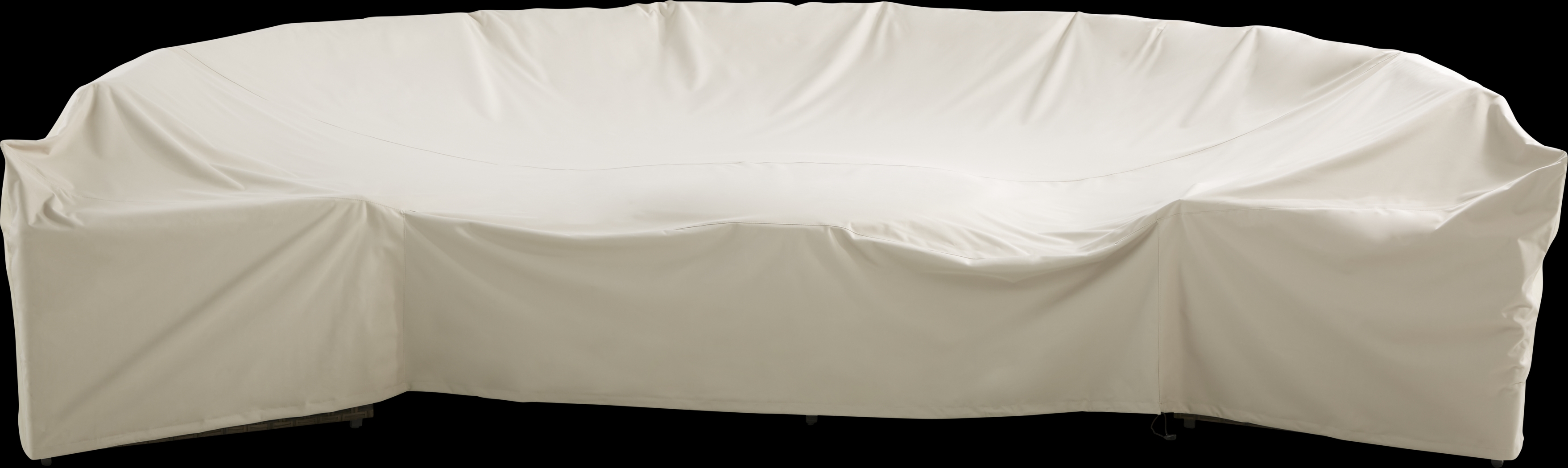 Siesta Key 3 Pc Patio Curved Sectional Cover - Thumbnail - Image 2