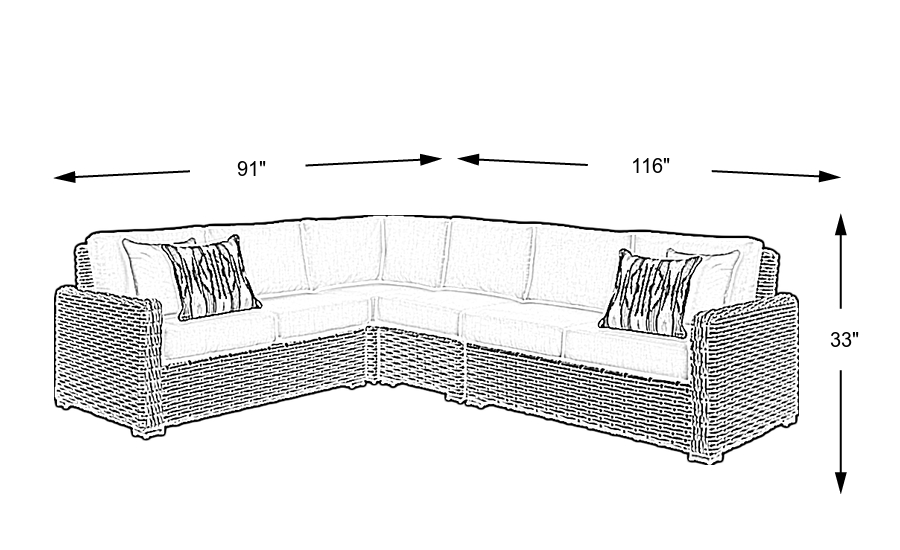 Dimension Image. Please refer to the Dimension Tab on this page for dimension details.