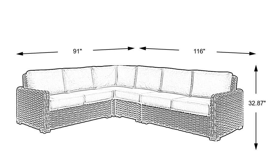Dimension Image. Please refer to the Dimension Tab on this page for dimension details.