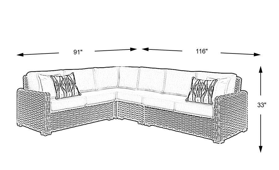 Dimension Image. Please refer to the Dimension Tab on this page for dimension details.