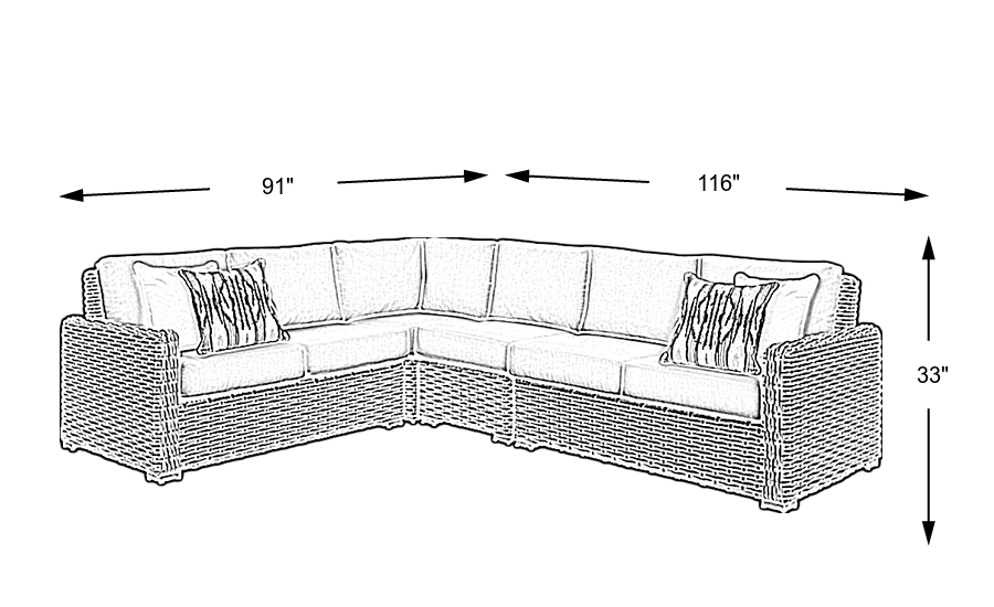 Dimension Image. Please refer to the Dimension Tab on this page for dimension details.