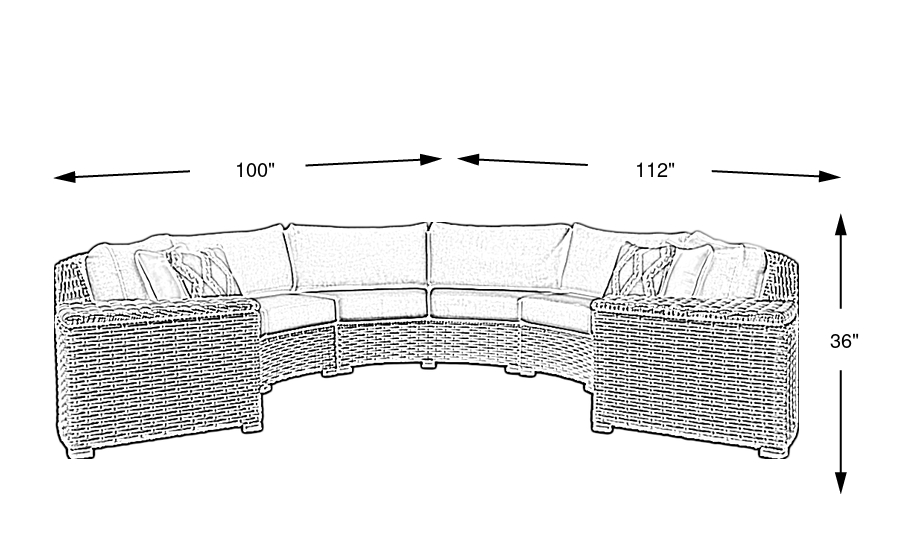 Dimension Image. Please refer to the Dimension Tab on this page for dimension details.