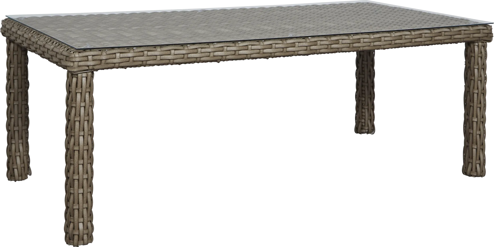 Siesta Key Driftwood 84 in. Rectangle Outdoor Dining Table - Thumbnail - Image 1