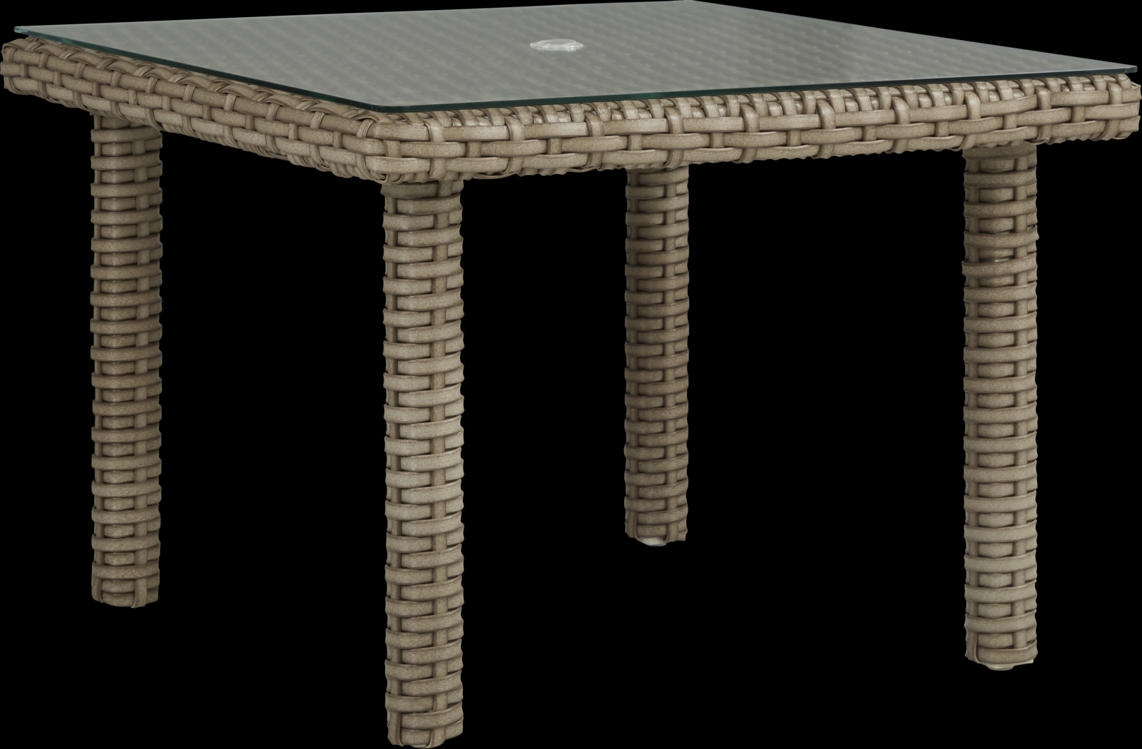 Siesta Key Driftwood 5 Pc 42 In. Square Outdoor Dining Set with Steel Cushions - Thumbnail - Image 2