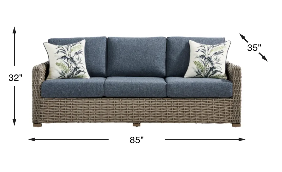 Dimension Image. Please refer to the Dimension Tab on this page for dimension details.