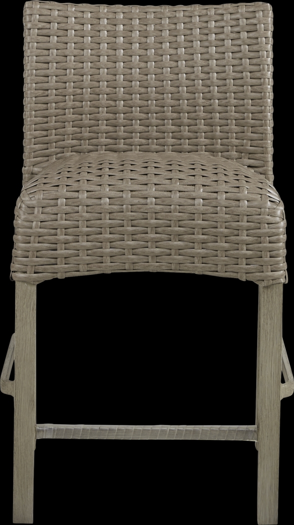 Siesta Key Driftwood Outdoor Balcony Stool - Thumbnail - Image 3